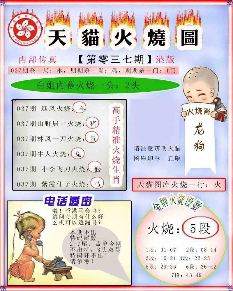 037期火烧图记录[图]